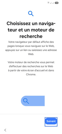 Étape 13 : Poursuivez avec Suivant.