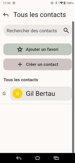 Étape 5 : La fiche du contact est créée.Nous comprenons que chaque contact compte, c'est pourquoi nous vous guidons à chaque étape pour vous assurer que vous restez connecté avec ceux qui vous sont chers.