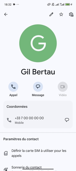 Étape 6 : La fiche contact est créée.Nous comprenons que chaque contact compte, c'est pourquoi nous vous guidons à chaque étape pour vous assurer que vous restez connecté avec ceux qui vous sont chers.