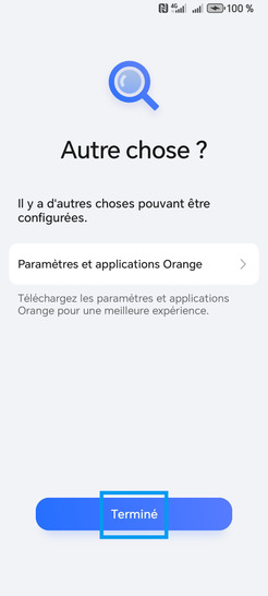 Étape 22 : Cliquez sur Terminé.
