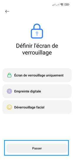 Étape 10 : Allez sur Passer (notre exemple).