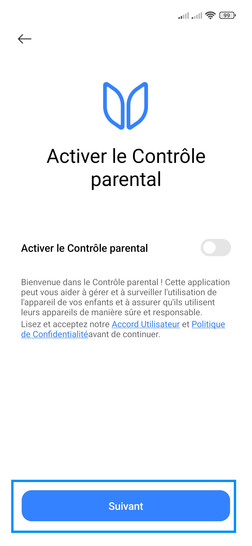 Étape 17 : Continuez avec Suivant.