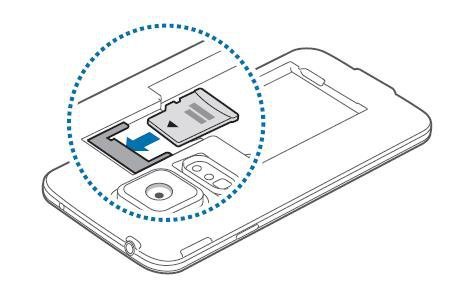 Comment introduire la carte mémoire sur votre mobile Samsung ...