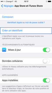 Créer un compte::Appstore for Android