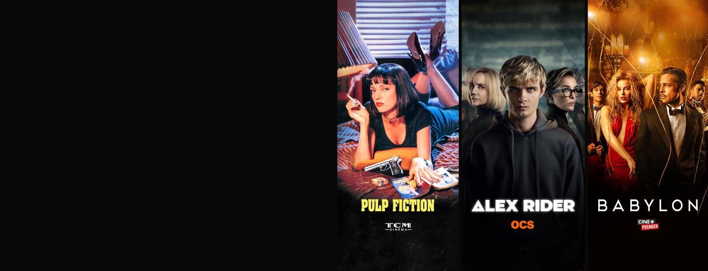 Pulp Fiction sur TCM - Alex Rider sur OCS - Babylon sur CINE+ Premier
