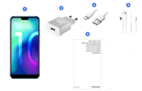 Honor 10 разъем зарядки