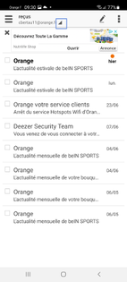 Comment Se Deconnecter De Votre Boite Mail Depuis L Application Mail Orange Sur Votre Mobile Assistance Orange