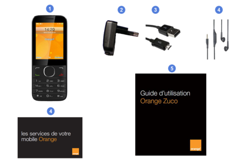 orange zuco, contenu du coffret.