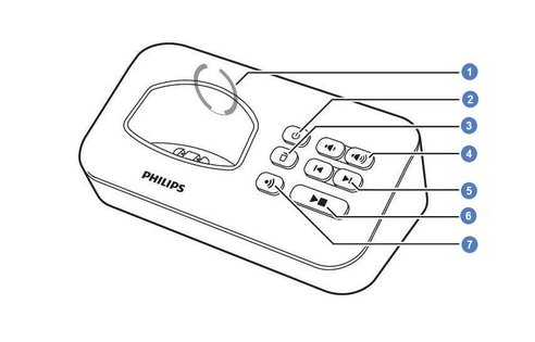 philips d405 base