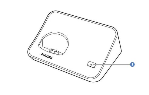 philips d600 base