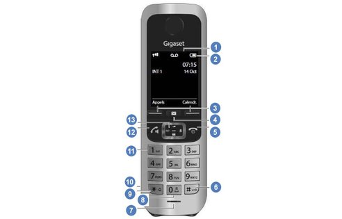 siemens gigaset c530 combiné