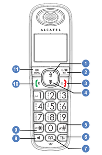 alacatel versatis xl360 combiné